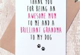 Thank You Card for Your Grandparents Excited to Share This Item From My Etsy Shop Funny Dog