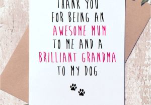 Thank You Card for Your Grandparents Excited to Share This Item From My Etsy Shop Funny Dog