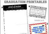 Thank You Card Graduation Money Words Of Wisdom Free Graduation Printables More
