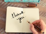Thank You Card Just because 6 Right Ways to Say Thank You In A Note