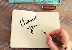 Thank You Card Just because 6 Right Ways to Say Thank You In A Note