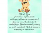 Thank You Card New Baby Baby Shower Gender Neutral Giraffe Postcard Baby Shower