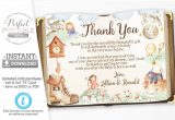 Thank You Card New Baby Nursery Rhyme Baby Shower Thank You Card Mother Goose Thank