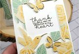 Thank You Card Packs Kmart Press N Seal Card with Mosaic Mood Designer Paper Patty Stamps