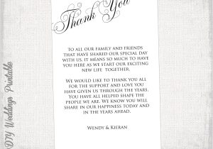 Thank You Card Template Word Template for Thank You Card Best Of 12 Best Thank You Card