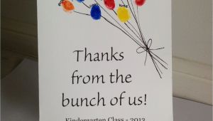 Thank You Card to Teacher From Kid Teacher Appreciation Card From Class Louise with Images