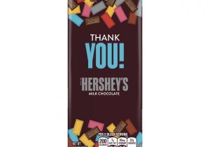 Thank You Card Using Candy Bars Hersheys Milk Chocolate Appreciation Xl Bars 4 4 Oz Box Of