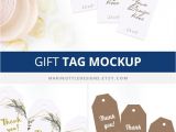 Thank You Card Wedding souvenir Gift Tag Mockup Place Card Mockup Wedding Tag Mockup Stock