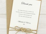 Thank You Card Wedding Text Dakota Thank You Card Pure Invitation Wedding Invites