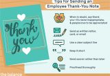 Thank You Card Word Template Employee Thank You Letter Examples