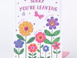 Thank You Cards Card Factory Leaving Card sorry Good Luck