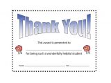 Thank You Certificate Templates for Word Sample Thank You Certificate Template 10 Documents