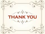 Thank You Certificate Templates for Word Thank You Card Template 123freevectors