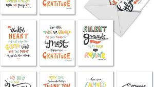 Thank You Email for Birthday Card Thank You Appreciation Greeting Cards 10 Pack assorted Blank Words Of Appreciation Thankful Note Card Set Colorful Gratitude and Thanks Notecard