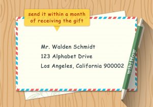 Thank You Email for Gift Card How to Write A Thank You Note 9 Steps with Pictures Wikihow