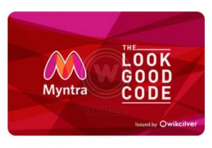 Thank You Email for Gift Card Myntra E Gift Card