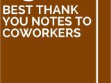 Thank You Farewell Card Message 13 Best Thank You Notes to Coworkers with Images Best
