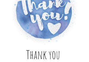 Thank You Flyer Template Free Thank You Message Card Label Tag Marketing Template