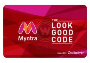 Thank You for Gift Card Myntra E Gift Card