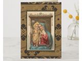 Thank You for Mass Card Our Lady Of Mount Carmel Mass Offering Memorial Card