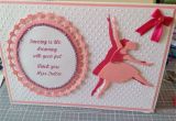 Thank You for Our Beautiful Granddaughter Card Thank You Dance Teachers Card with Images Greeting Cards