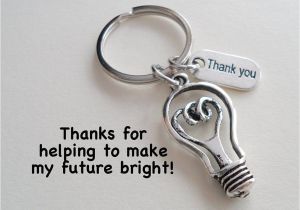 Thank You for Shopping with Us Card Teacher Appreciation Gifts Thank You Tag Light Bulb