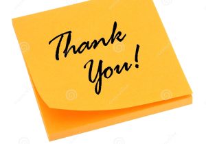 Thank You for the Thank You Card Thank You orange Stock Photo Image Of Post Paper Close