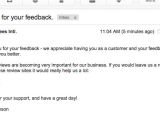 Thank You for Your Feedback Email Template Increase Your Positive Online Reviews with Getfivestars
