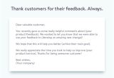 Thank You for Your Feedback Email Template the Proper Way to ask for Customer Feedback
