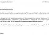 Thank You for Your Feedback Email Template Write the Perfect Customer Thank You Email
