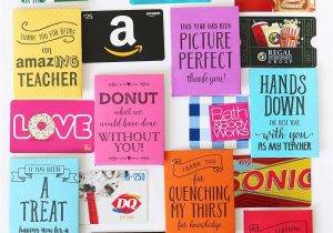 Thank You for Your Gift Card End Of the Year Teacher Gifts Just Got Super Easy with these