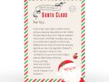 Thank You Gifts Card Factory Personalised Letter From Santa Desk Of Santa Claus