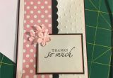 Thank You Greeting Card Handmade Pin by Rhonda Mcmillen toth On Cards Papercrafts Cards