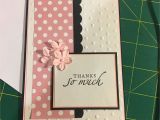 Thank You Greeting Card Handmade Pin by Rhonda Mcmillen toth On Cards Papercrafts Cards