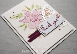 Thank You Greeting Card Handmade Share What You Love Early Release with Images Simple