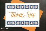 Thank You In Spanish Card Talavera Spanish Tile Inspired Skulls Thank You Cards with