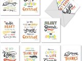 Thank You Key Worker Card Thank You Appreciation Greeting Cards 10 Pack assorted Blank Words Of Appreciation Thankful Note Card Set Colorful Gratitude and Thanks Notecard