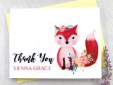 Thank You Message for Birthday Card Birthday Thank You Cards Children Stationery Birthday