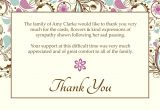 Thank You Message for Sympathy Card Template for Thank You Card Best Of 12 Best Thank You Card
