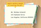 Thank You Response for Gift Card How to Write A Thank You Note 9 Steps with Pictures Wikihow