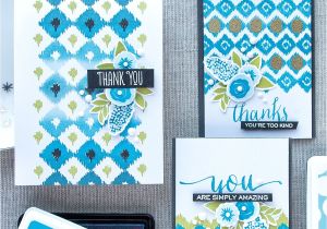 Thank You Stamps for Card Making Wplus9 Thank You Card Design Card Making Inspiration