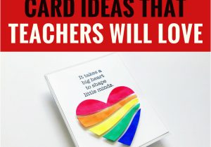 Thank You Teacher Diy Card 5 Handmade Card Ideas that Teachers Will Love Diy Cards