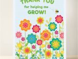 Thank You Teacher Diy Card Celebrations Occasions Fantastic Colourful Thank You