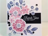 Thank You Very Much Card Falling Flowers Thank You so Very Much with Images