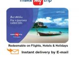 Thank You Very Much for the Gift Card Makemytrip E Gift Card 1000