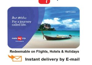 Thank You Very Much for the Gift Card Makemytrip E Gift Card 1000