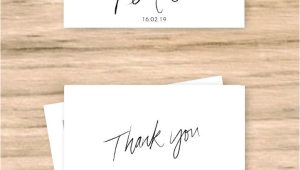 Thank You Wedding Card Ideas Personalised Wedding Thank You Cards with Photos with