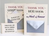Thank You Wedding Card Message Maid Of Honour Thank You Secret Messages Card Message Card