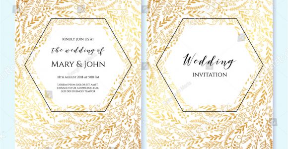 Thank You Wedding Card Template Wedding Invitation Thank You Card Save Stock Vektorgrafik