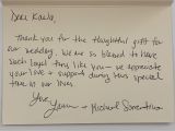 Thank You Wedding Gift Card Mike the Situation sorrentino Sent Note to Fan for Wedding